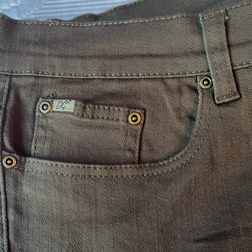 NWOT-DG2 Brown Bootcut Jeans-Size 12 by Diane Gilman - Picture 8 of 10